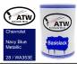 Preview: Chevrolet, Navy Blue Metallic, 28 / WA353E: 500ml Lackdose, von ATW Autoteile West.